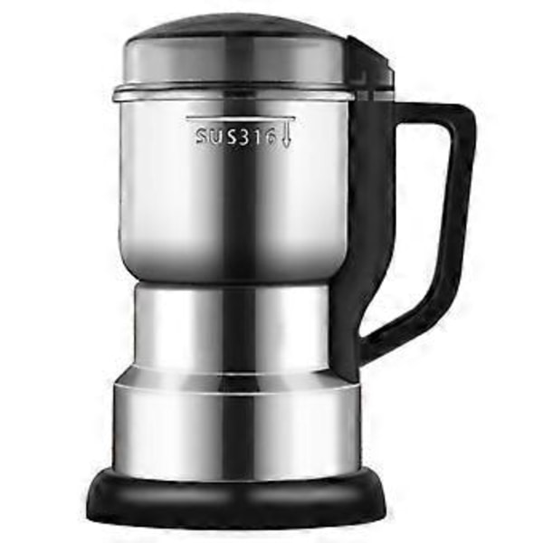 Elektrisk Kaffekvarn Kryddor Spannmål Malningsmaskin Multifunktionell Flingor Nötter Bönor Kvarnmaskin EU-kontakt
