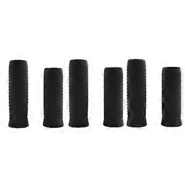 Sort 3 par G30 Max Grips Lange og korte silikone grips Sort Grå silikone grips