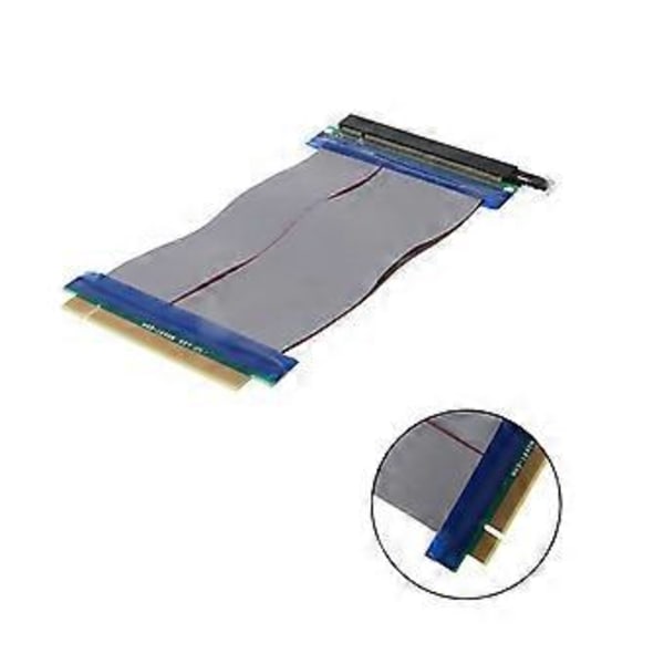 Højkvalitets PCIe 16X PCI for Express PCI-E 16X til 16X Riser Extender Kort Adapter Fleksibelt Kabel