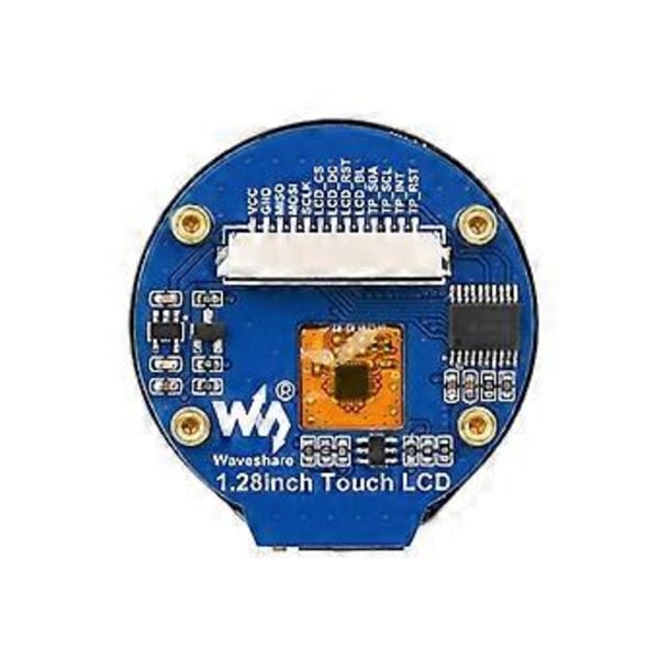 1.28-tommers Rund LCD IPS Modul 240x240 Oppløsning 65K RGB Farger SPI Grensesnitt