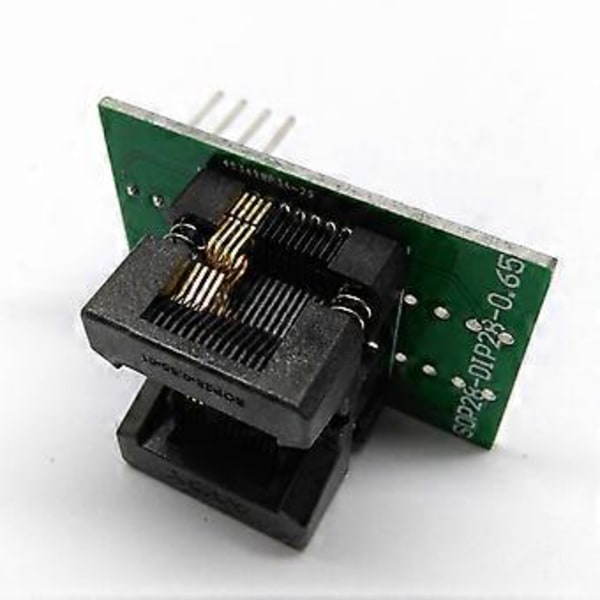 SSOP8 TSSOP8 Programmer Adapter Socket TSSOP TILL DIP-omvandlare Chip Testning Debug Outlet IC För 0,65MM Pitch