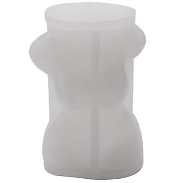 3D Kropskunst Lys Silikoneform Til Kvinder Model Menneskekrop Silikoneform Krystal Resin Voksform Ar