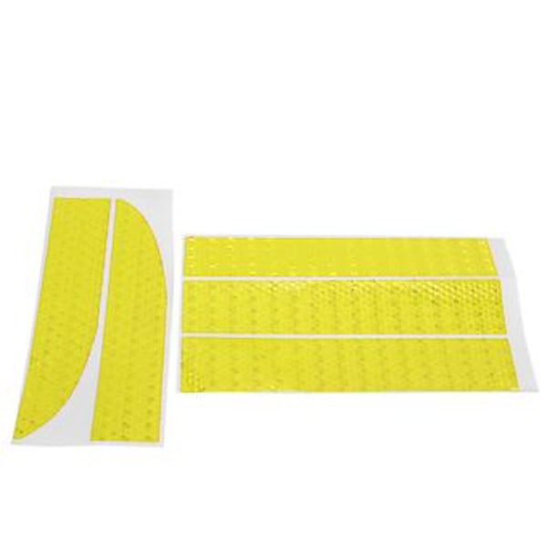 Selvklebende refleks for bil, 5 stk. Sterk refleksstripe Bil Bagasjerom Klistremerke Varsel Refleks Dekal Praktisk Bruk