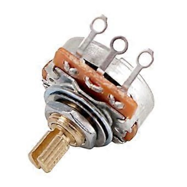 16mm Lineær Audio Volum Potmeter Elektrisk Gitar Kontroll Tone Volum Deler