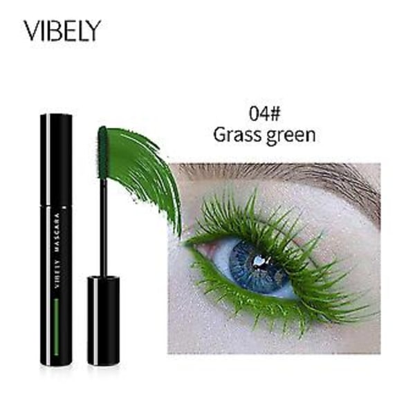 Mascara Farve Mascara, Tyk og Langtidsholdbar Bukning, Ingen Udtværing, Mascara
