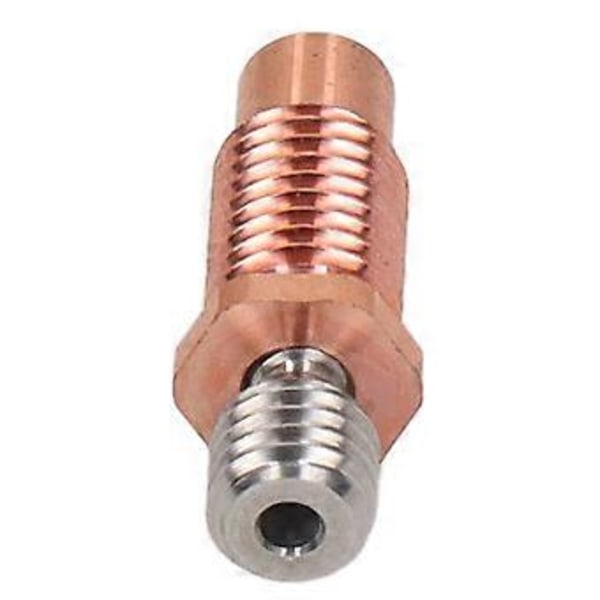 2 stk. 24 mm All Metal Hotend Throat Tube Bi Metal Ekstern Hex Hot End Throat Tubing til V6 3D-printer