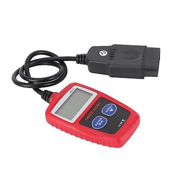 Bilmotor Diagnostik Scanner OBD2 Feldetektor Bakgrundsbelyst LCD-skärm Bilverktyg MS309