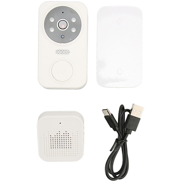 Smart Video Doorbell, Wireless Remote Video Camera with Motion Detection and Night Vision