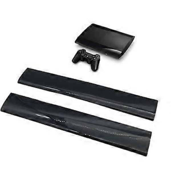 Hölje Vänster Höger Konsol Frontpanel Ytpanel för Skal Dörr för PS3 SLIM 4000 Konsol