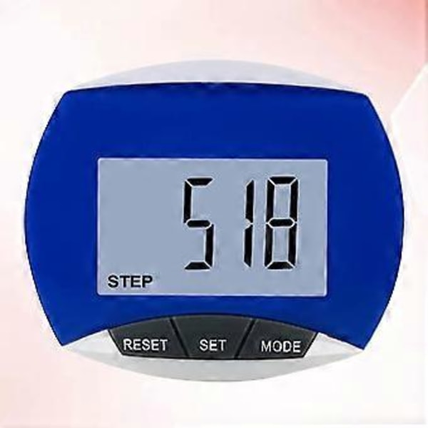 Gående Stegräknare Distansmätare Miles Monitor Sportaktivitetsmätare Stegräknare För Utomhuslöpning (1st, Slumpmässig Färg)