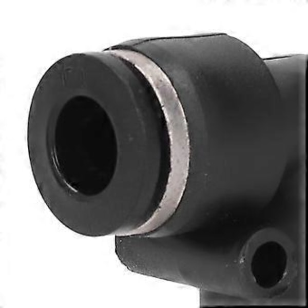 30st Pneumatiska Armbågar Raka Kombinationer 1/4in Rör OD 1/8in NPT Gänga Push to Connect Kopplingssats