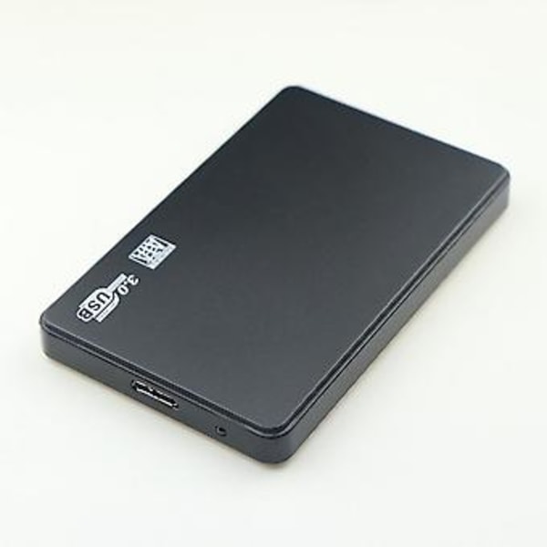 USB 3.0 HDD-kabinett 5 Gbps 2,5 tums HDD-fodral SATA Extern Inneslutning HDD-disklåda för PC-enhet Ca