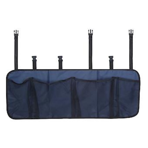 Multifunktionel Foldbar Sæderyg Multi-Lomme Bil Opbevaringsnet Taske Organizer Holder