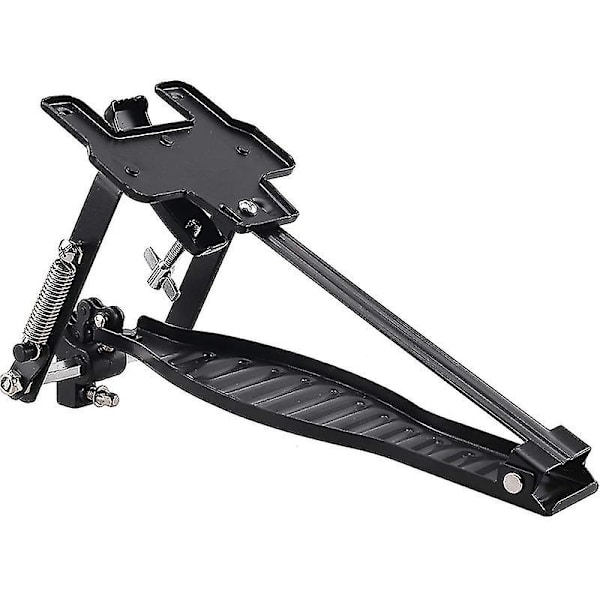 Trommepedal Sort Aluminiumlegering Børne Rack Trommesæt Med Trommestik & Trommenøgle