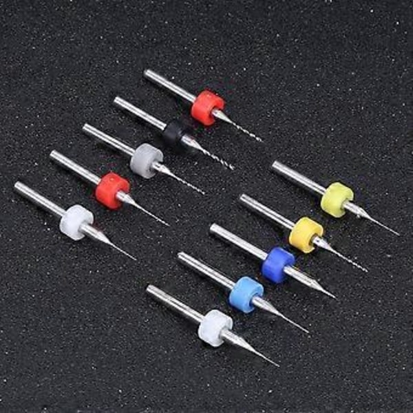 20 st Micro Borr Set Legering Kretskort Mini Fast Skaft 0.1mm-1mm Tillbehör