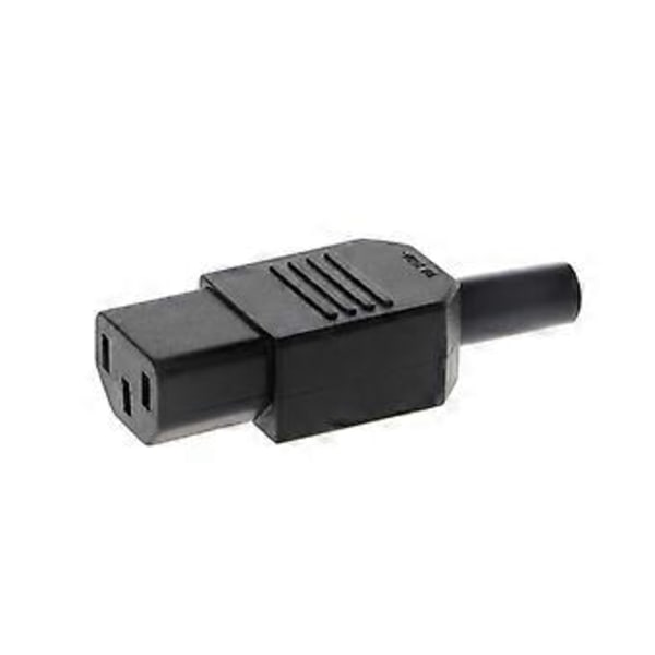 IEC 320 C13 Naarasliitin Uudelleenjohdotettava Virtaliitin 3-nastainen Pistorasia 10A / 250V