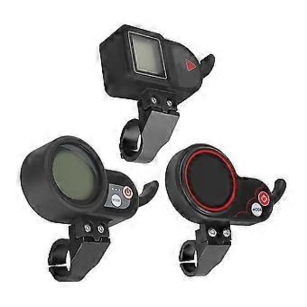 Elektrisk Scooter Display Aluminium Fast Fäste För 22mm Diameter Styre Display Delar Röd
