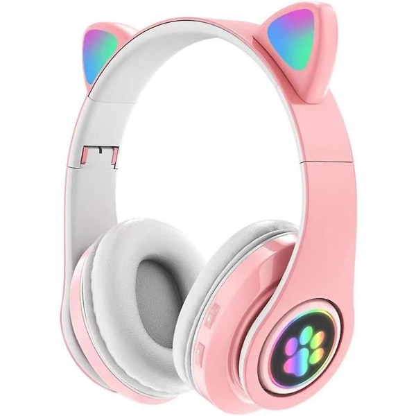 Bluetooth hörlurar Cat Ear trådlöst, Bluetooth headset, självlysande öronproppar
