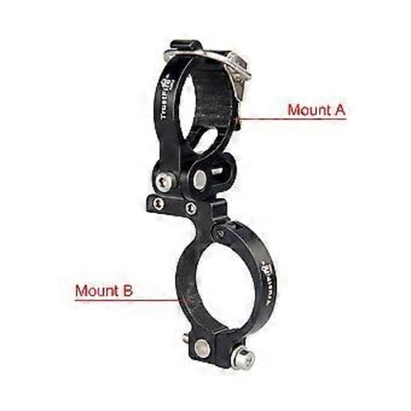 Trustfire Mountain Road Cykel MTB Cykel Lys Lommelygte Håndtag Bar Styr Clip Mount Beslag Multifunktionel