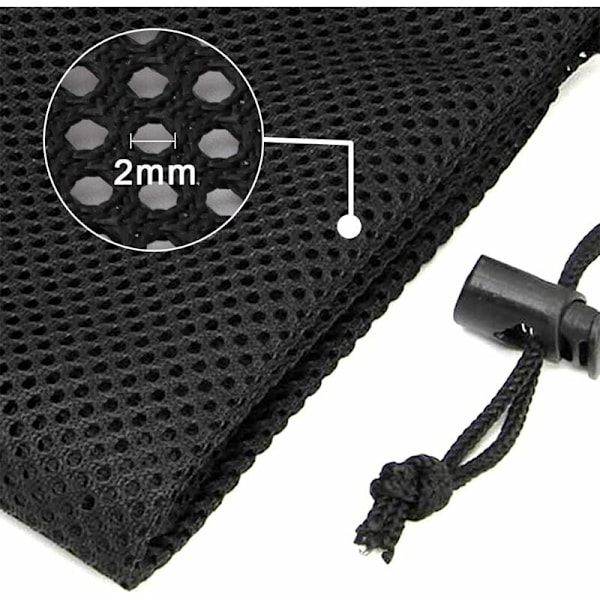 2 stk pumpefilterpose pumpebeskyttelsespose filterpose mesh meshpose til akvarium hagedam (45x45cm)-Fei Yu
