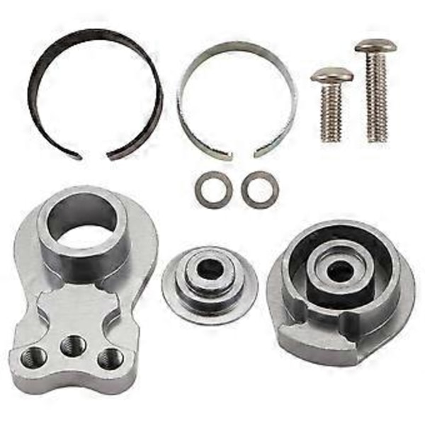 25T Styrservoarm Horn 3 Hål för RC Crawler Bil Stor Vridmoment Digital Servo Uppgraderingsdelar Titanfärg