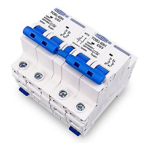 Tomzn 2p+2p Tomzn Ac Kaksoissiirto S Katkaisija Mcb 50hz/60hz, 40a