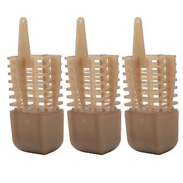 Fast Punkt Nestfoder, 3 st Karpfiske Nesting Karpfiske Utrustning Fast Punkt Nesting Bur Finaste Material