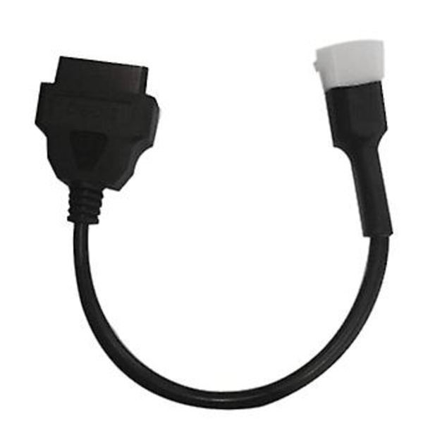 Cykel 6-Pin Till Obd2 16-Pin Feldiagnos Adapterkabel För För Ecu