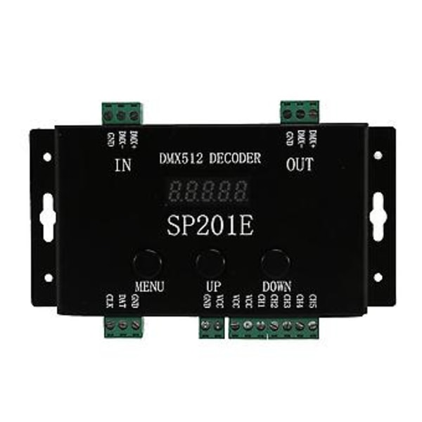 Sp201e Dmx512 Ws2812b Ws2811 Till Spi Kontroller Dekoder, Stödjer Flera ICs