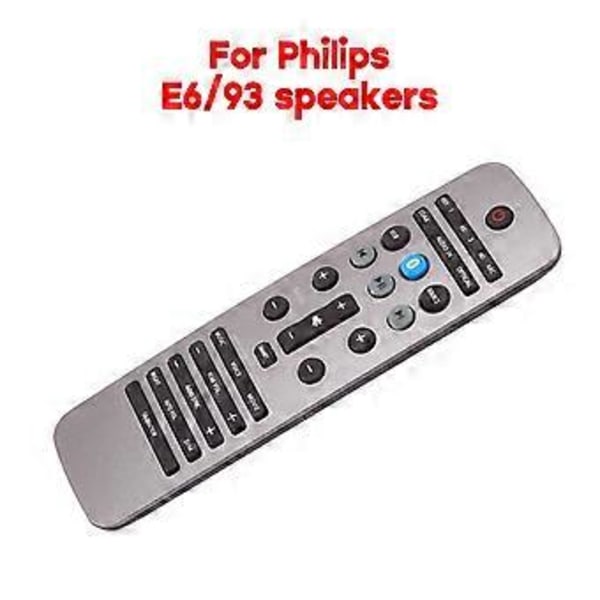 Universell fjärrkontroll för Fidelio E6/93 Soundbar Högtalarkontroller Ljudutrustning Ingen Programmering Kontroller