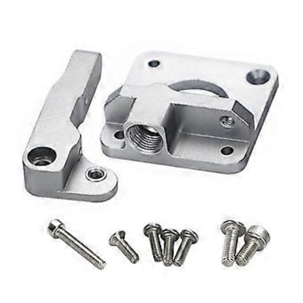 3D-skrivardelar Aluminiumlegering Uppgraderad Extruder Bowden Block CR10 1.75MM Filament Extrudering För MK8 CR-10 Ender-3