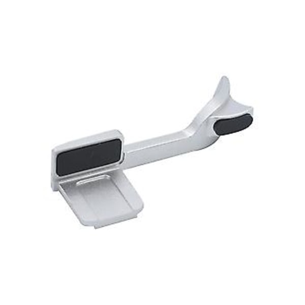 Metall Tummen Upp Blixtskofäste Handgrepp Blixtsko Adapter För Q2 Kamera Blixtskofäste Silver