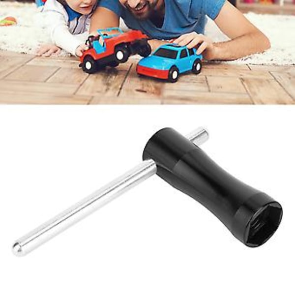 17mm RC Bil Hjulmutterhylsa, Aluminiumlegering Däcknavverktyg för 1:8 Skala Modell - Svart, Hållbar Skruvmutterhylsa för Förbättrad Prestanda & Enkel Användning