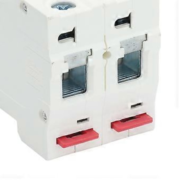 Brytare 2P Lågspänning 6000A Brytförmåga DIN-skena Montering 63A DC 1000V