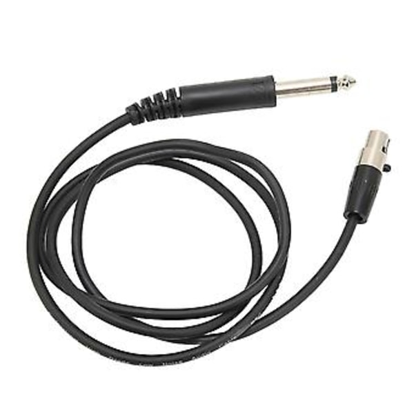 3-Pin Mini XLR Hun til 6,35 mm Han Kabel 1 m XLR til 1/4\" Mikrofonkabel til Live Lydkort Mikrofon