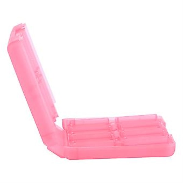 28 i 1 PP Plast Spelkortsfodral Hållare Kassett Förvaringslåda för Nintendo 3DS DSL DSI LL Rosa