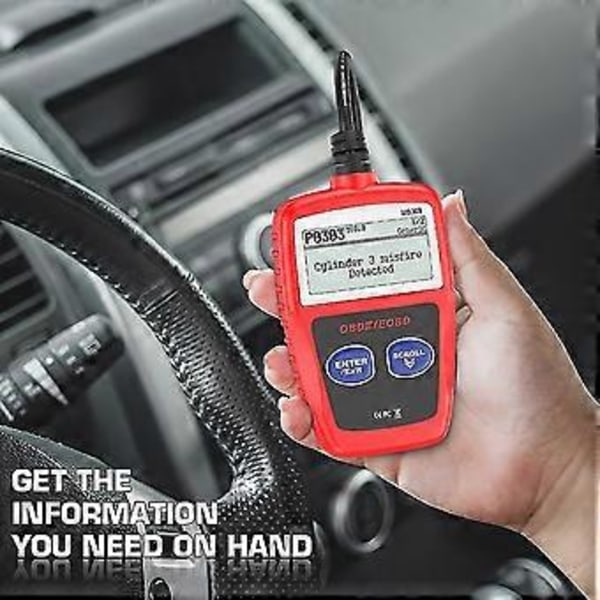 Bil Diagnostik Detektor Fordons Obd Kodläsare Obd2 Scanner Kontrollera Motor Fel Verktyg