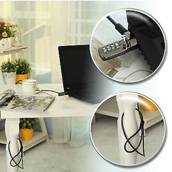 Kombinationslås för Laptop 4 Siffror