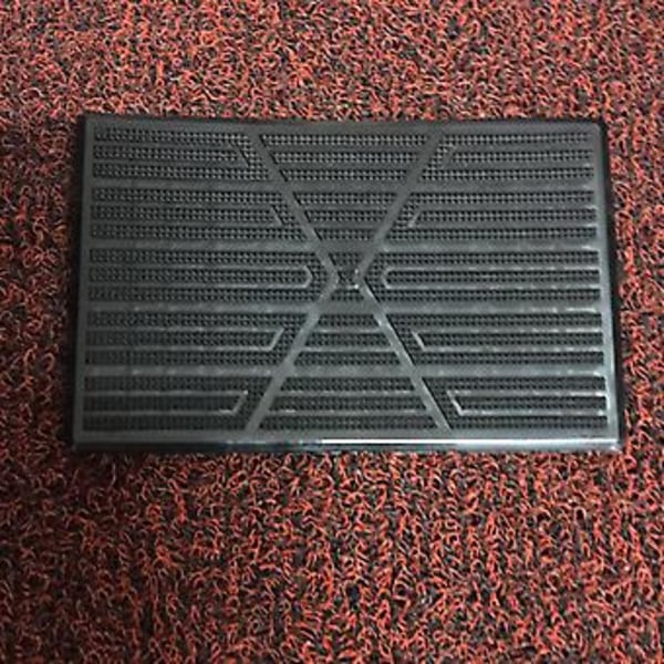 Automatisk Indvendig Gulv PVC Dækpude 23x15cm Skridsikker Fodmåtte