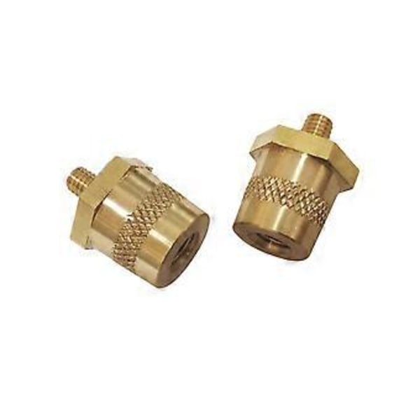 M6-kierteinen messinkinen akkunapa, latauspylväät, akun korjaus- ja muokkaustarvikkeet, ulkohalkaisija 8 mm, sisähalkaisija 8 mm