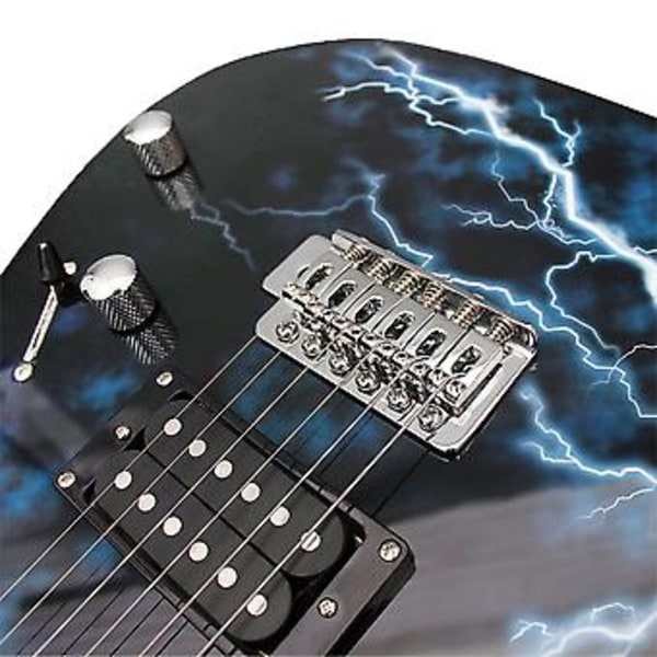 6 stk. Gitarstrenger Erstatning Stålstreng for Elektrisk Gitar Nybegynnere