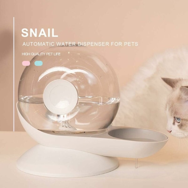 Automatisk vattenfontän för katt och hund, 2,8 l, 2