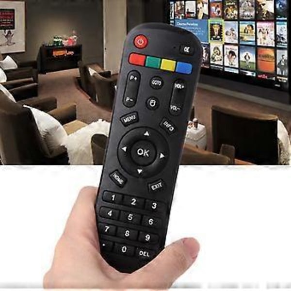 Universell Fjärrkontroll Ersättning Lämplig för HTV BOX A1 A2 A3 B7 Tigre TV Box Luna TV Box Lunatv Box