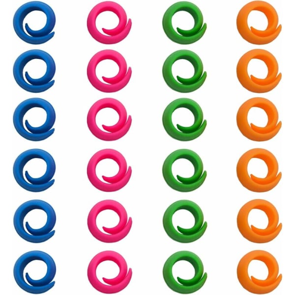 24 Conette-trådholder-clips til spoler forhindrer effektivt trådafvikling, frigør trådspoler, trådholder og Organizer-Fei Yu