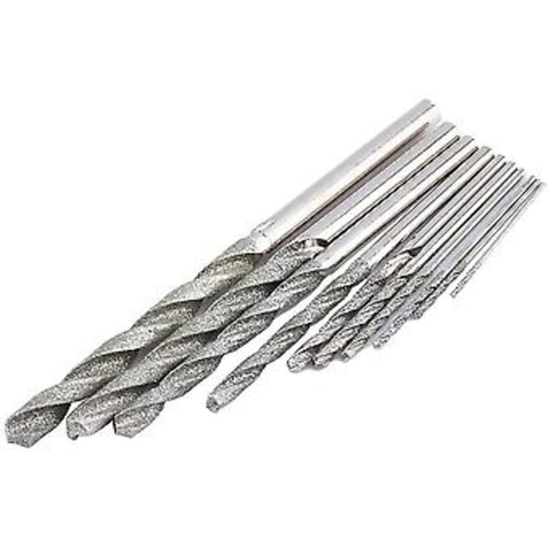 10 Delars Borrsats Twist Tip Borr Kraftig Mini Borrsats