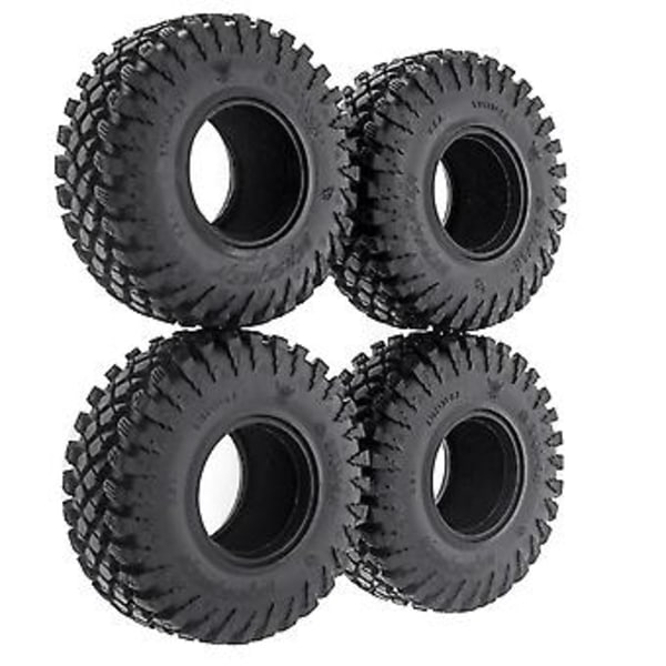 4 stk. Crawler 2.2 Tommers Dekk Myke 128mm Dekk Med Skum For Axial Wraith Scx10 -4 2.2