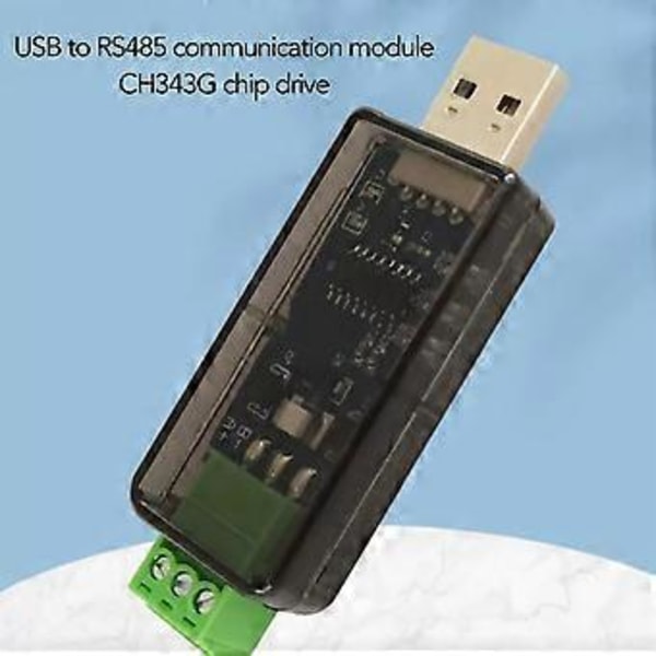 USB - RS485 -muunnin, teollisuusadapteri, puolidupleksi, CH343G-sirusoitin, jossa palautettava sulake