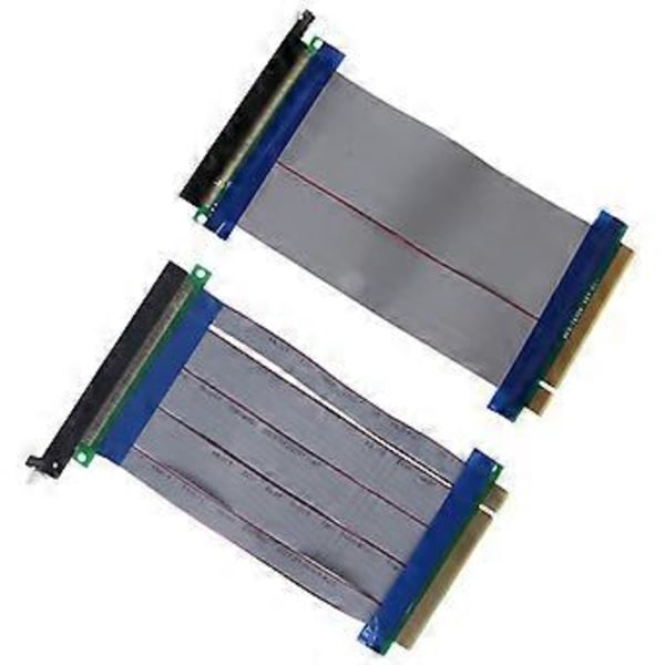 Højkvalitets PCIe 16X PCI for Express PCI-E 16X til 16X Riser Extender Kort Adapter Fleksibelt Kabel