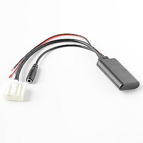Bil Bluetooth 5.0 Aux Kabel Mikrofon Håndfri Mobiltelefon Gratis Opkalds Adapter Til 2 3 5 6 Mx5