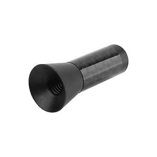 Kort universalantenn för bil i kolfiber, 3,5 cm kolfiberskruv, kort universalantenn i aluminium för bil, äkta kvalitet